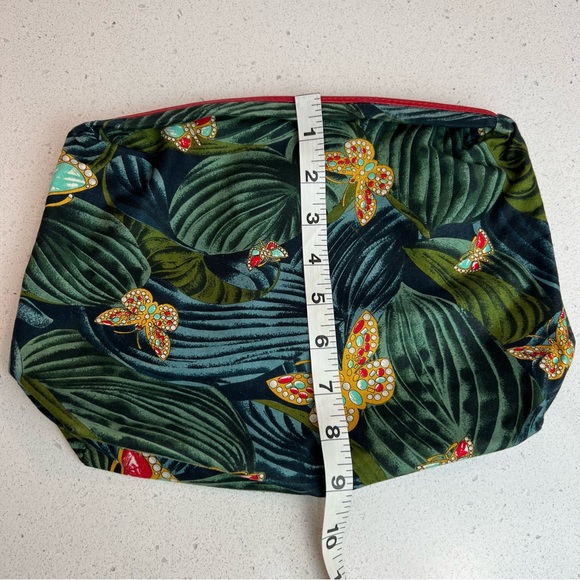 Bottega Veneta Rare Butterfly Rainforest Cosmetic Pouch - Picture 11 of 16